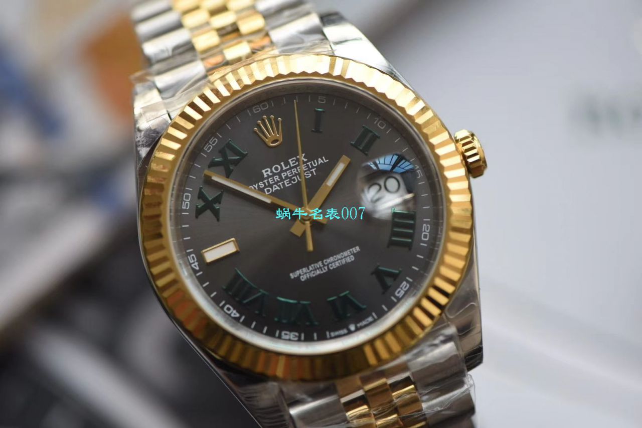 【DJ Factory 超A高仿手表】 Rolex   Datejust 41MM系列m126334-0022 wrist watch  / R523