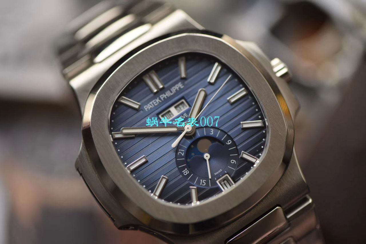 【GR Factory  top 高精仿手表】 PATEK PHILIPPE 运动优雅系列5726/1A-010 wrist watch ( Nautilus ) / BD260
