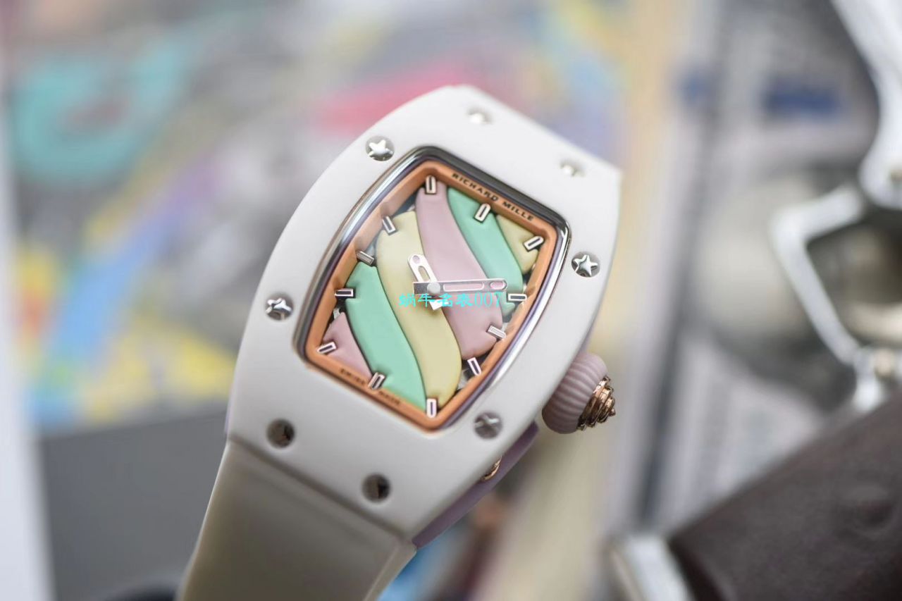  RICHARD MILLE 糖果棉花糖复刻女表！RM 07 bon bon系列最稀有的作品！ / RM-07