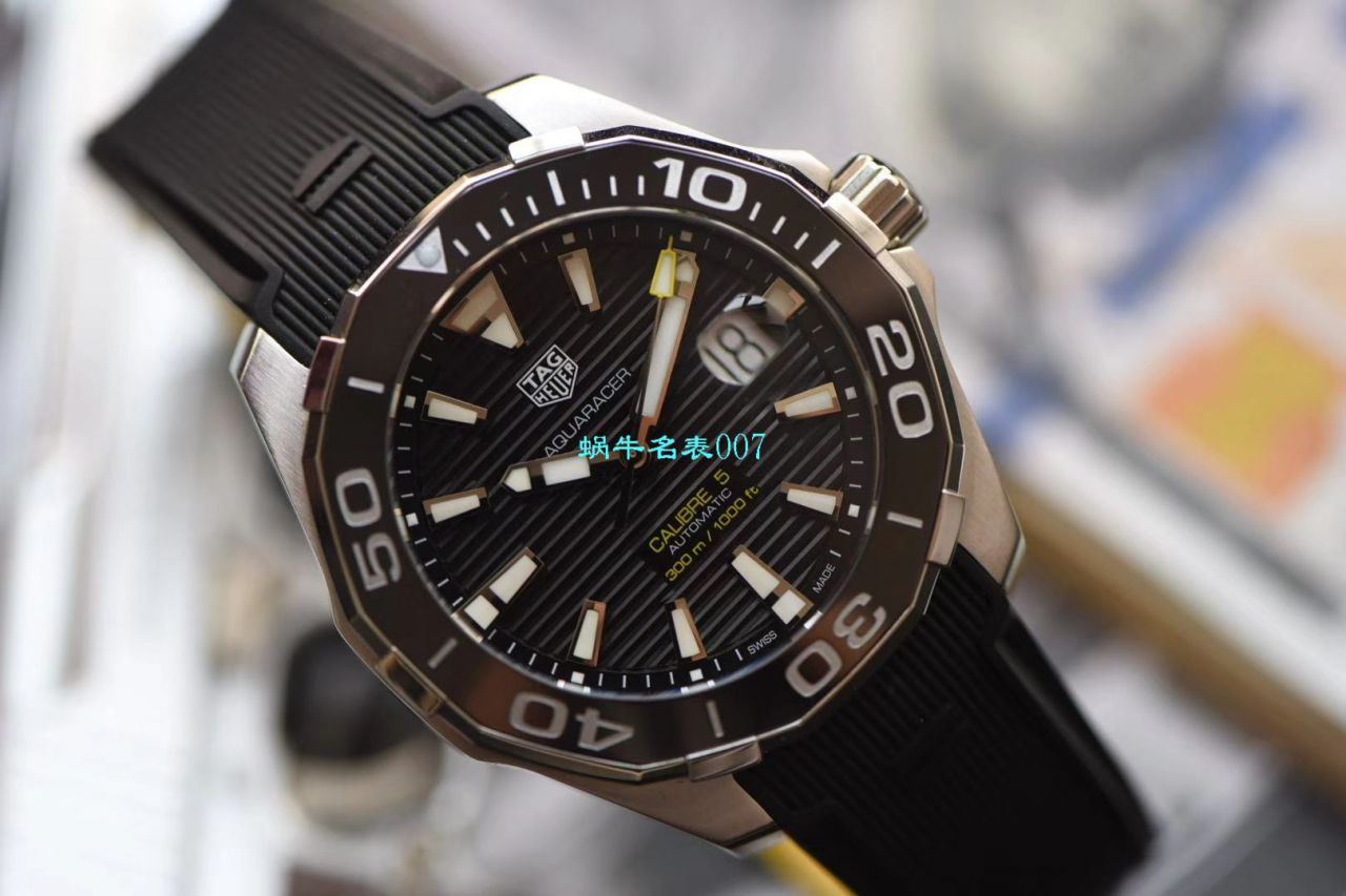 【V6 Factory 官网 top 复刻手表】 TAG Heuer 竞潜300米WAY201A.FT6069 wrist watch  / TG086
