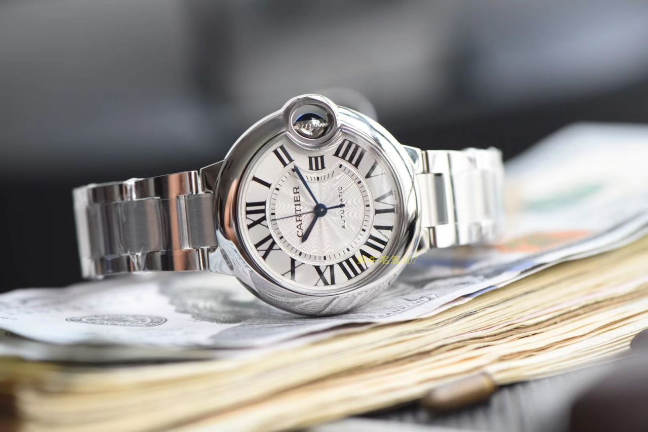 【 Video analysis V6 Factory 6K蓝气球076 Movement 】 Cartier  蓝气球女装手表33MM和36毫米W6920071、W6920046 / K168