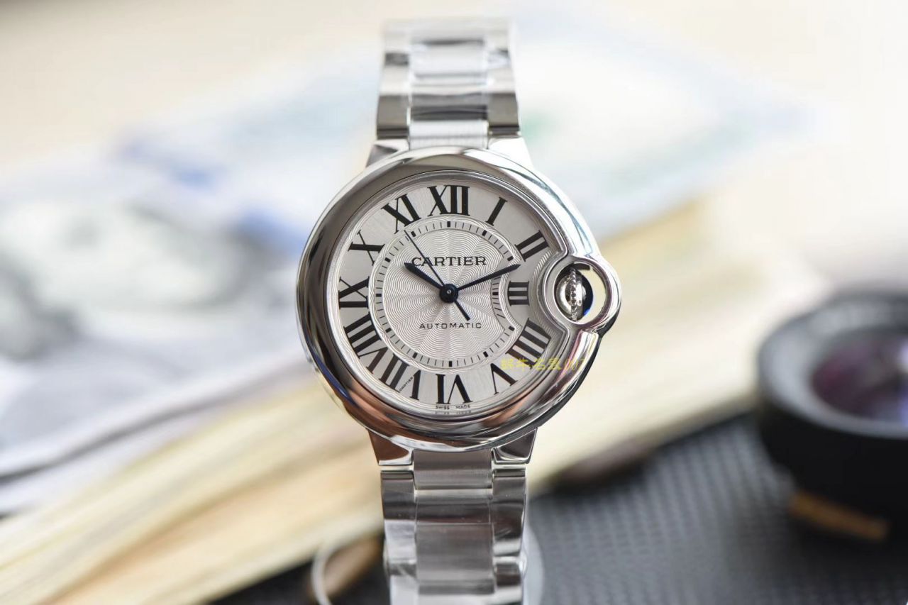 【 Video analysis V6 Factory 6K蓝气球076 Movement 】 Cartier  蓝气球女装手表33MM和36毫米W6920071、W6920046 / K168