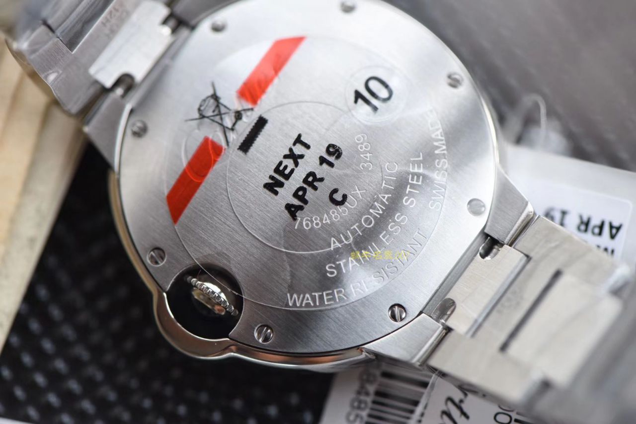 【 Video analysis V6 Factory 6K蓝气球076 Movement 】 Cartier  蓝气球女装手表33MM和36毫米W6920071、W6920046 / K168