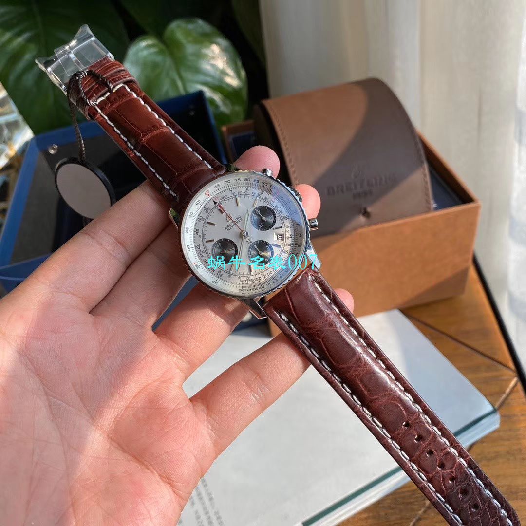 【渠道原单百年经典！】 Breitling 航空计时1B01计时 wrist watch 43系列AB0121211G1P1 wrist watch  / BL138