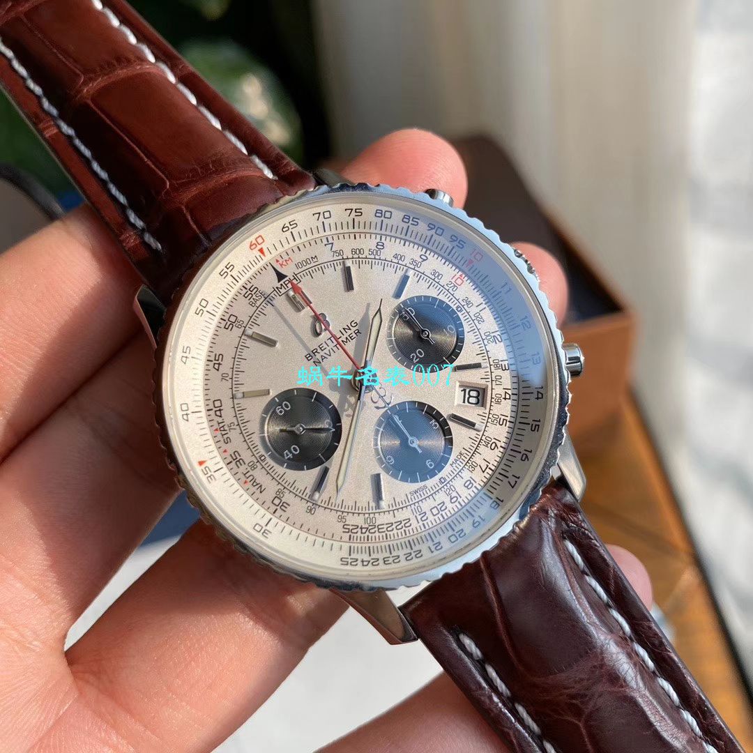 【渠道原单百年经典！】 Breitling 航空计时1B01计时 wrist watch 43系列AB0121211G1P1 wrist watch  / BL138