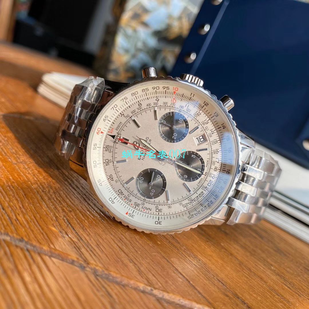 【渠道原单百年经典！】 Breitling 航空计时1B01计时 wrist watch 43系列AB0121211G1P1 wrist watch  / BL138