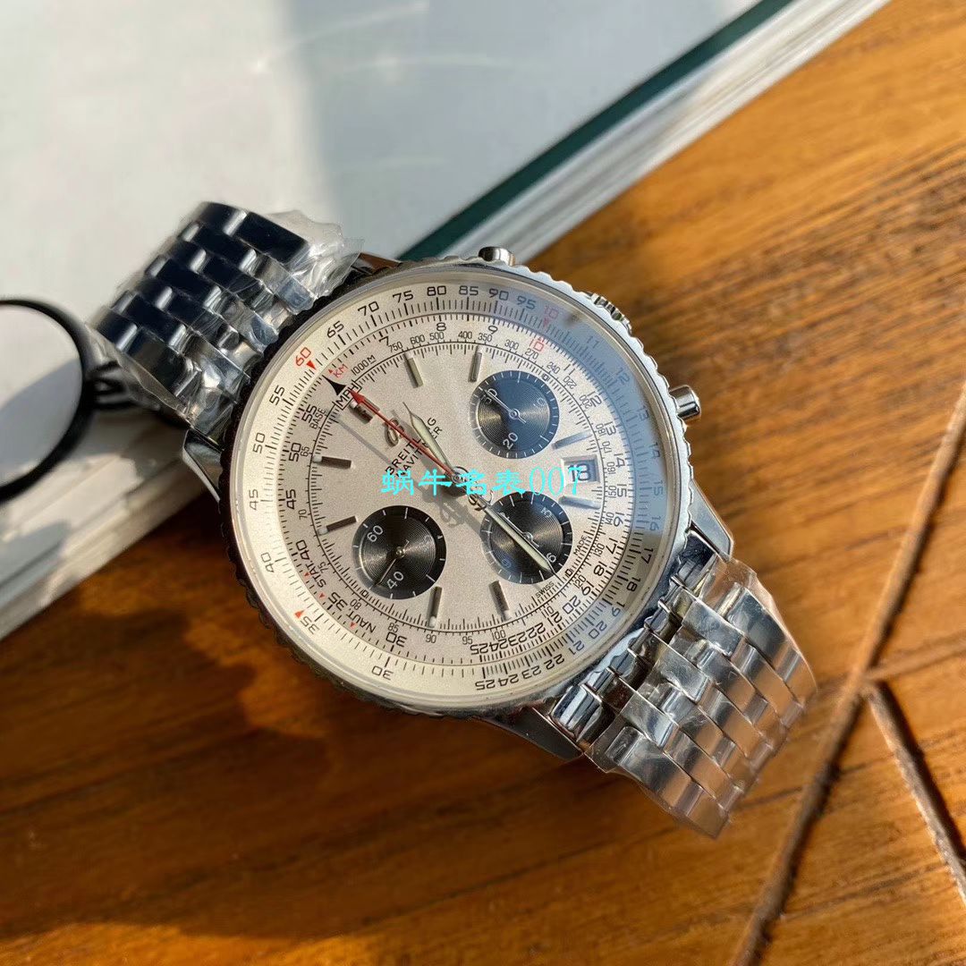 【渠道原单百年经典！】 Breitling 航空计时1B01计时 wrist watch 43系列AB0121211G1P1 wrist watch  / BL138