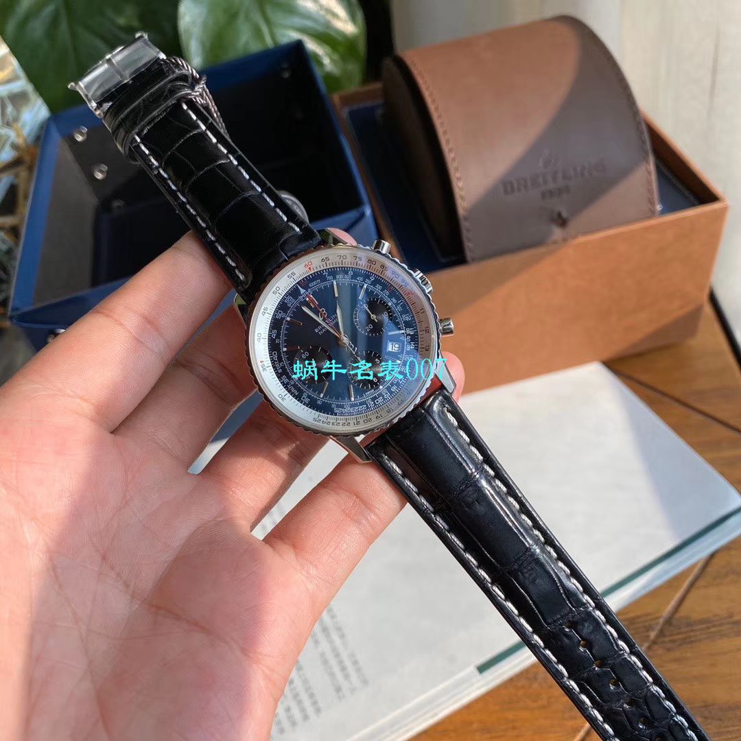 【渠道原单百年经典！】 Breitling 航空计时1B01计时 wrist watch 43系列AB0121211C1A1 wrist watch  / BL136