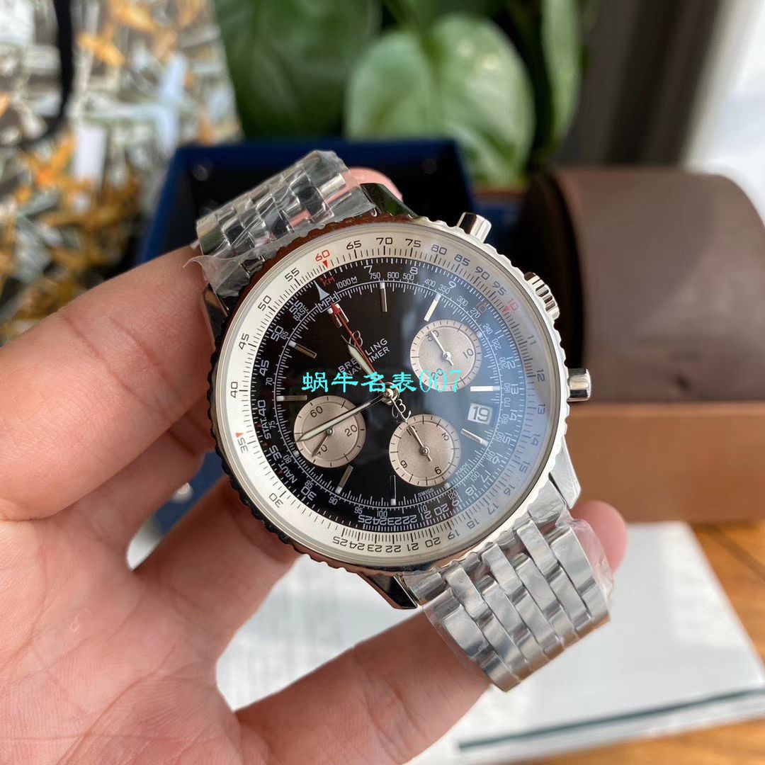 【渠道原单百年经典！】 Breitling 航空计时1B01计时 wrist watch 43系列AB0121211B1A1 wrist watch  / BL137
