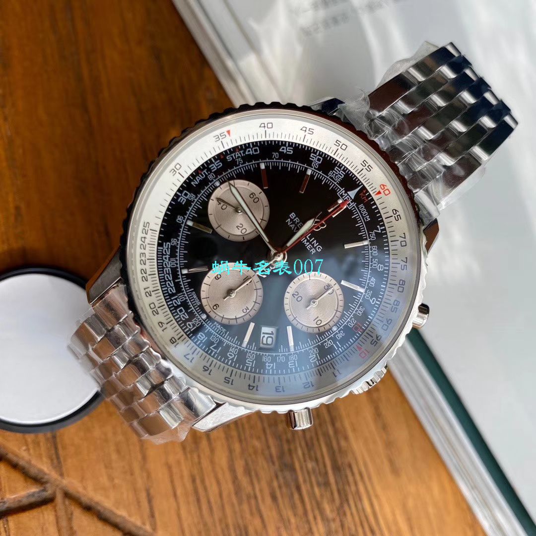 【渠道原单百年经典！】 Breitling 航空计时1B01计时 wrist watch 43系列AB0121211B1A1 wrist watch  / BL137