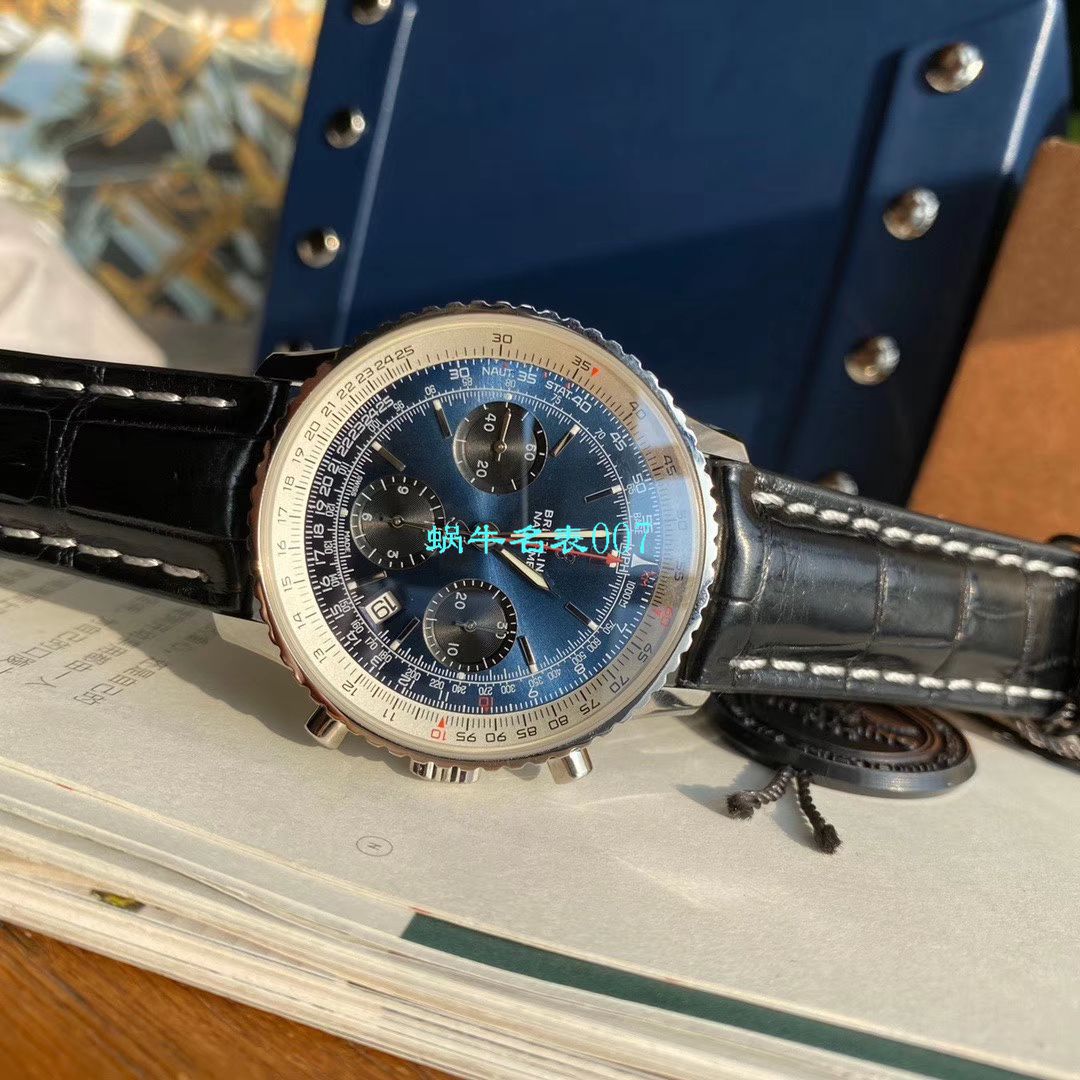 【渠道原单百年经典！】 Breitling 航空计时1B01计时 wrist watch 43系列AB0121211C1A1 wrist watch  / BL136