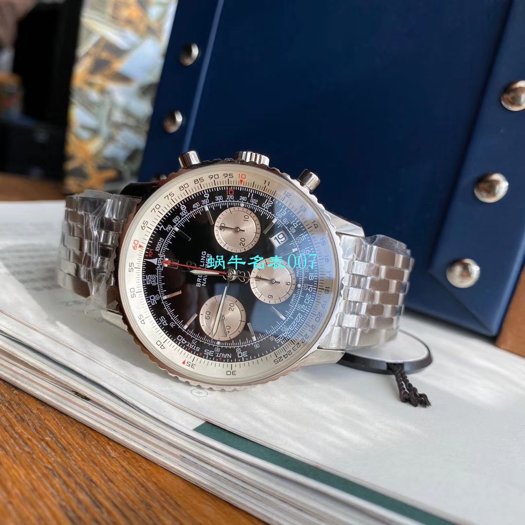 【渠道原单百年经典！】 Breitling 航空计时1B01计时 wrist watch 43系列AB0121211B1A1 wrist watch  / BL137