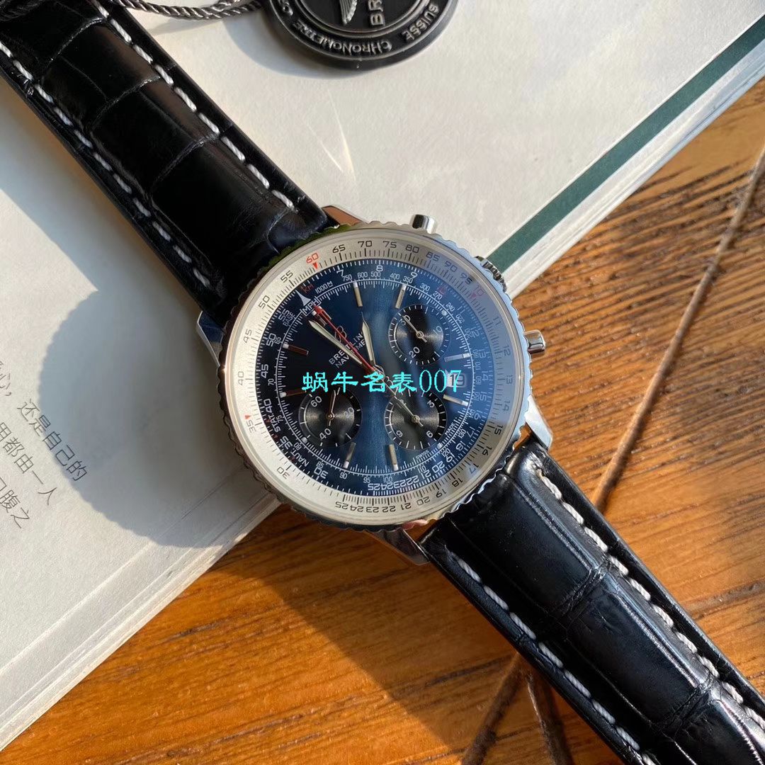 【渠道原单百年经典！】 Breitling 航空计时1B01计时 wrist watch 43系列AB0121211C1A1 wrist watch  / BL136