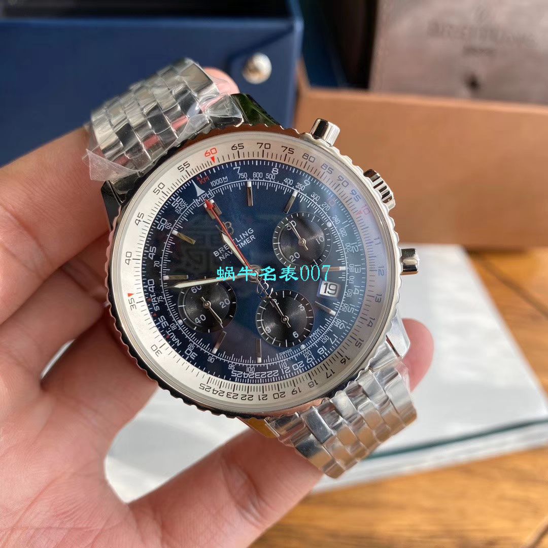 【渠道原单百年经典！】 Breitling 航空计时1B01计时 wrist watch 43系列AB0121211C1A1 wrist watch  / BL136