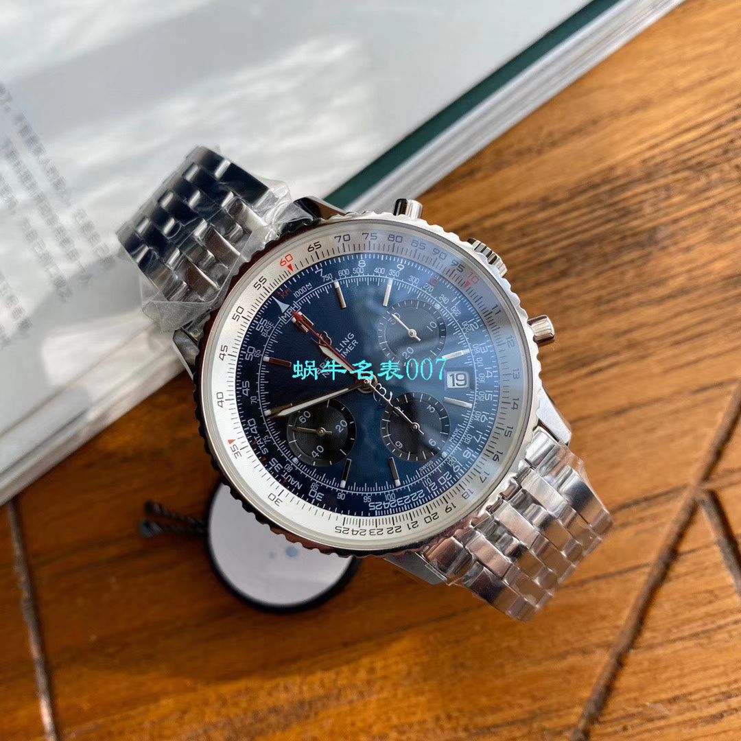 【渠道原单百年经典！】 Breitling 航空计时1B01计时 wrist watch 43系列AB0121211C1A1 wrist watch  / BL136