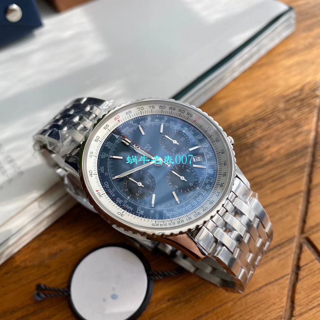 【渠道原单百年经典！】 Breitling 航空计时1B01计时 wrist watch 43系列AB0121211C1A1 wrist watch  / BL136