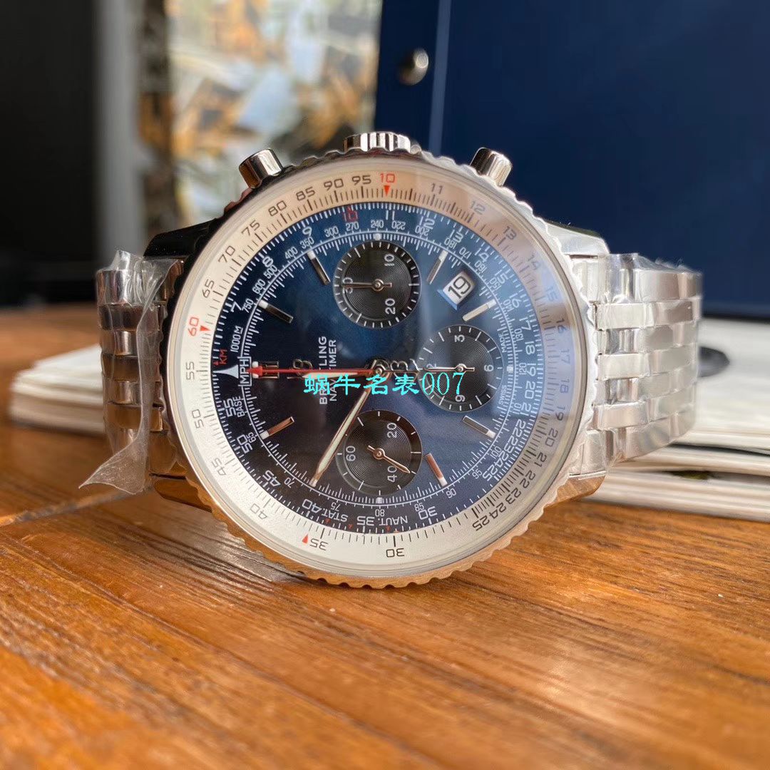 【渠道原单百年经典！】 Breitling 航空计时1B01计时 wrist watch 43系列AB0121211C1A1 wrist watch  / BL136