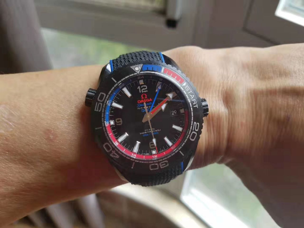 【VS一比一超A复刻高仿手表】OMEGA Seamaster 系列深海之黑215.92.46.22.01.003、215.92.46.22.01.002 wrist watch  / M371