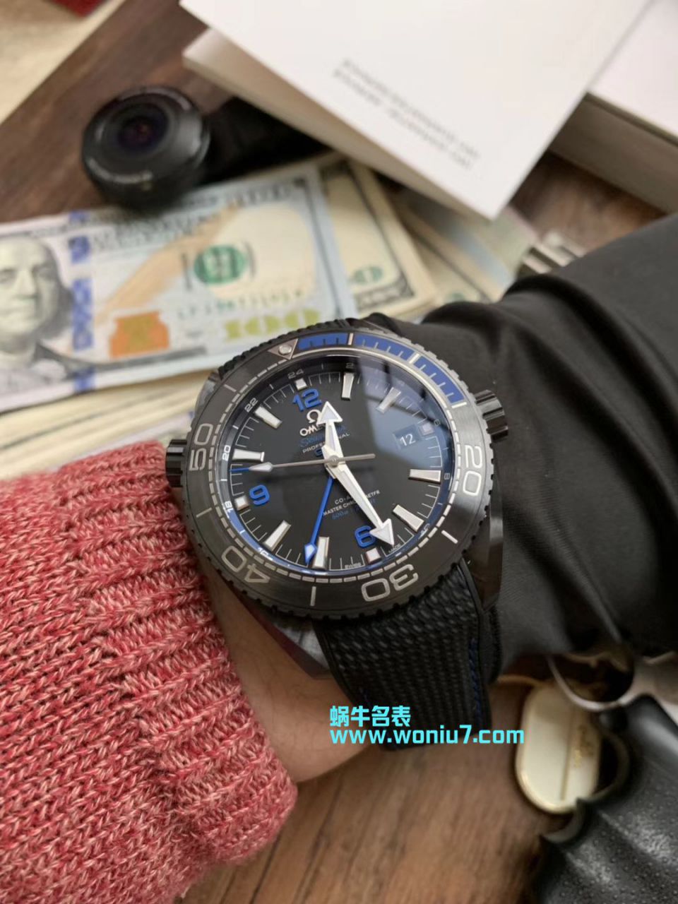 【VS一比一超A复刻高仿手表】OMEGA Seamaster 系列深海之黑215.92.46.22.01.003、215.92.46.22.01.002 wrist watch  / M371