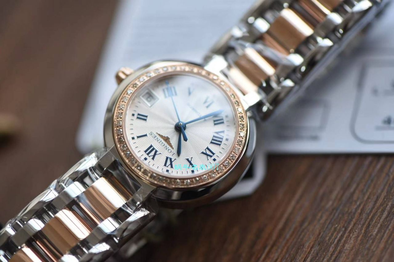 【高端 copy customized 、原单真钻女表】LONGINES  PRIMALUNA心月系列L8.111.5.79.6 wrist watch  / L150