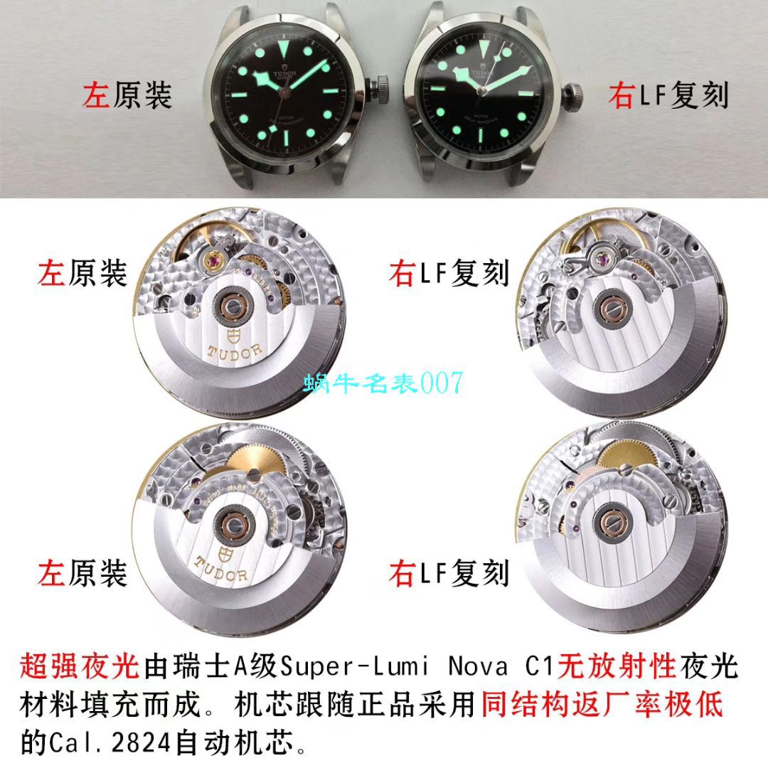 【LF Factory Tudor复刻高仿表】 Tudor 碧湾系列M79540-0005，M79540-0007 wrist watch  / DT062
