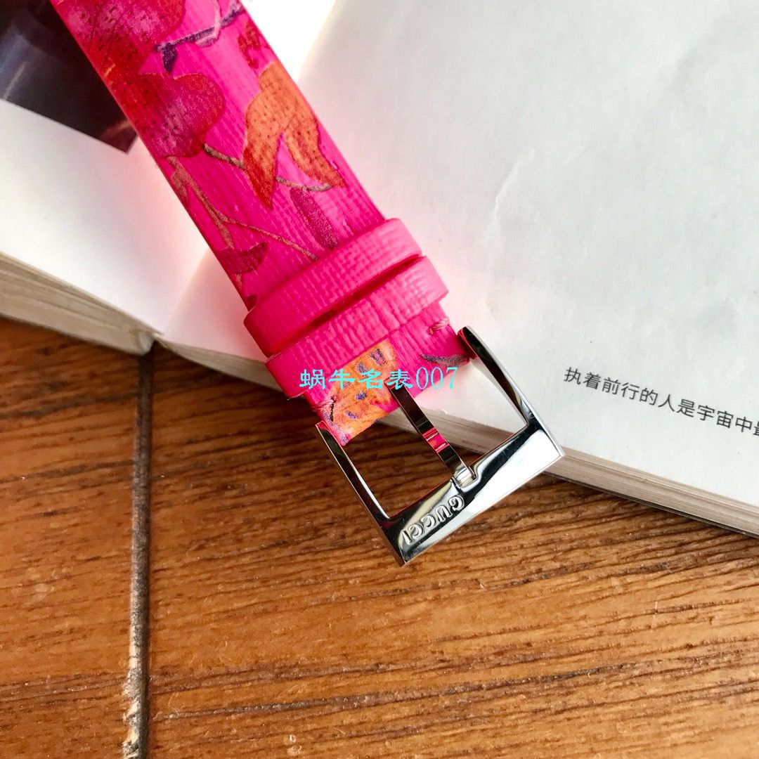 硬货来袭渠道原单，独家Gucci骚粉色水鬼新款 wrist watch ！40MM 男女均可戴 