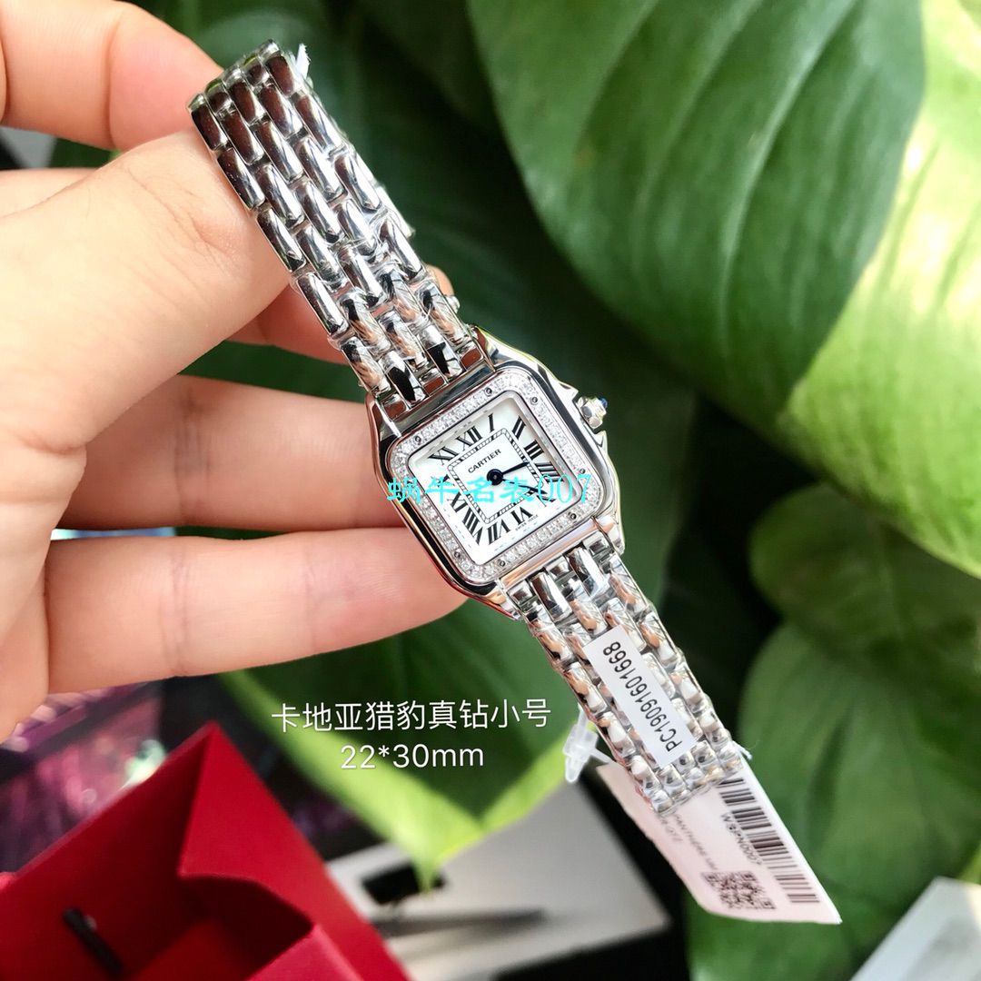 【高端 copy customized 硬货】 Cartier  PANTHÈRE DE  Cartier 系列W4PN0007女士 wrist watch  / K260