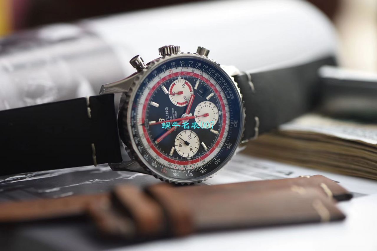 【V9 Factory 1:1精仿手表】 Breitling 航空计时1 B01计时43RANAM泛美航空特别版AB01212B1C1X1 wrist watch  / BL135