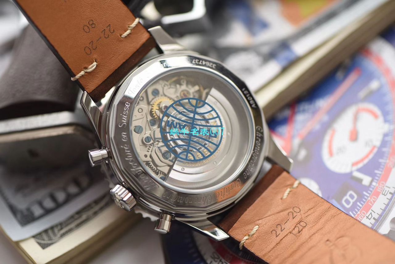 【V9 Factory 1:1精仿手表】 Breitling 航空计时1 B01计时43RANAM泛美航空特别版AB01212B1C1X1 wrist watch  / BL135