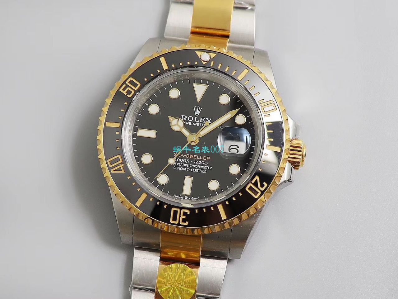 【D1 Factory 最强包金王单黄复刻高仿表】 Rolex 海使型系列m126603-0001 wrist watch  / R527