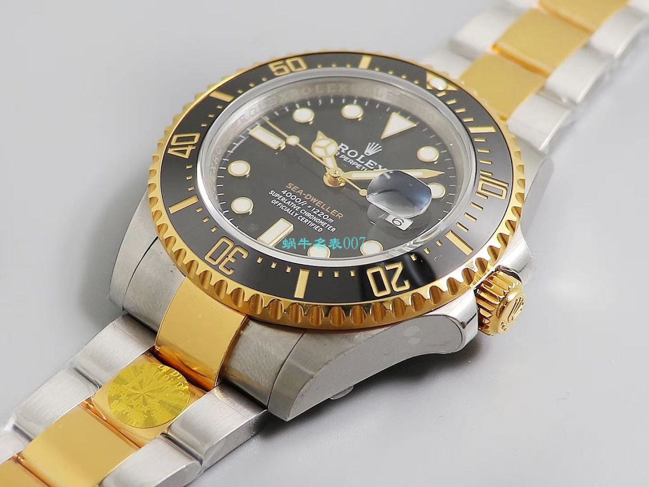 【D1 Factory 最强包金王单黄复刻高仿表】 Rolex 海使型系列m126603-0001 wrist watch  / R527