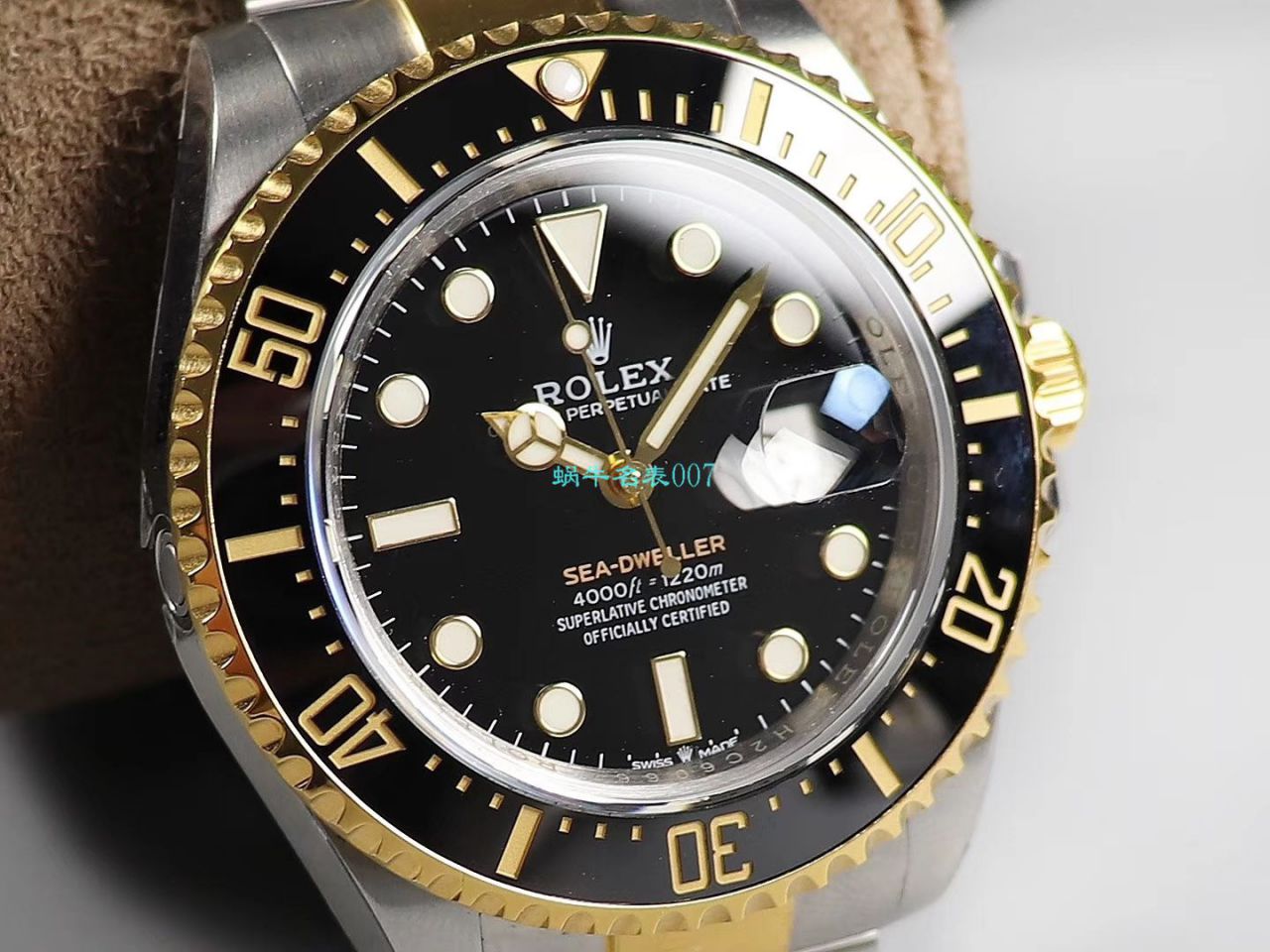 【D1 Factory 最强包金王单黄复刻高仿表】 Rolex 海使型系列m126603-0001 wrist watch  / R527