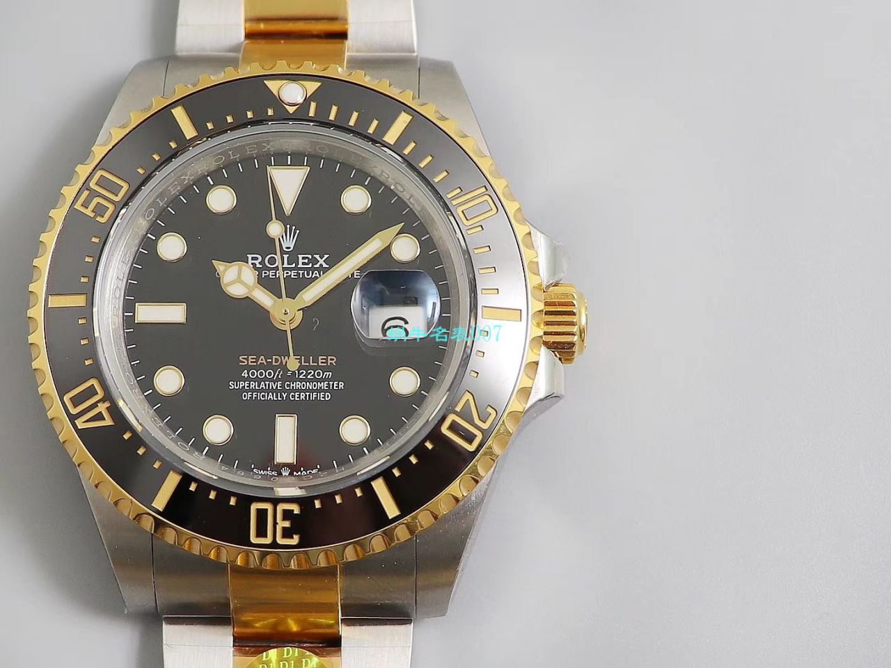 【D1 Factory 最强包金王单黄复刻高仿表】 Rolex 海使型系列m126603-0001 wrist watch  / R527