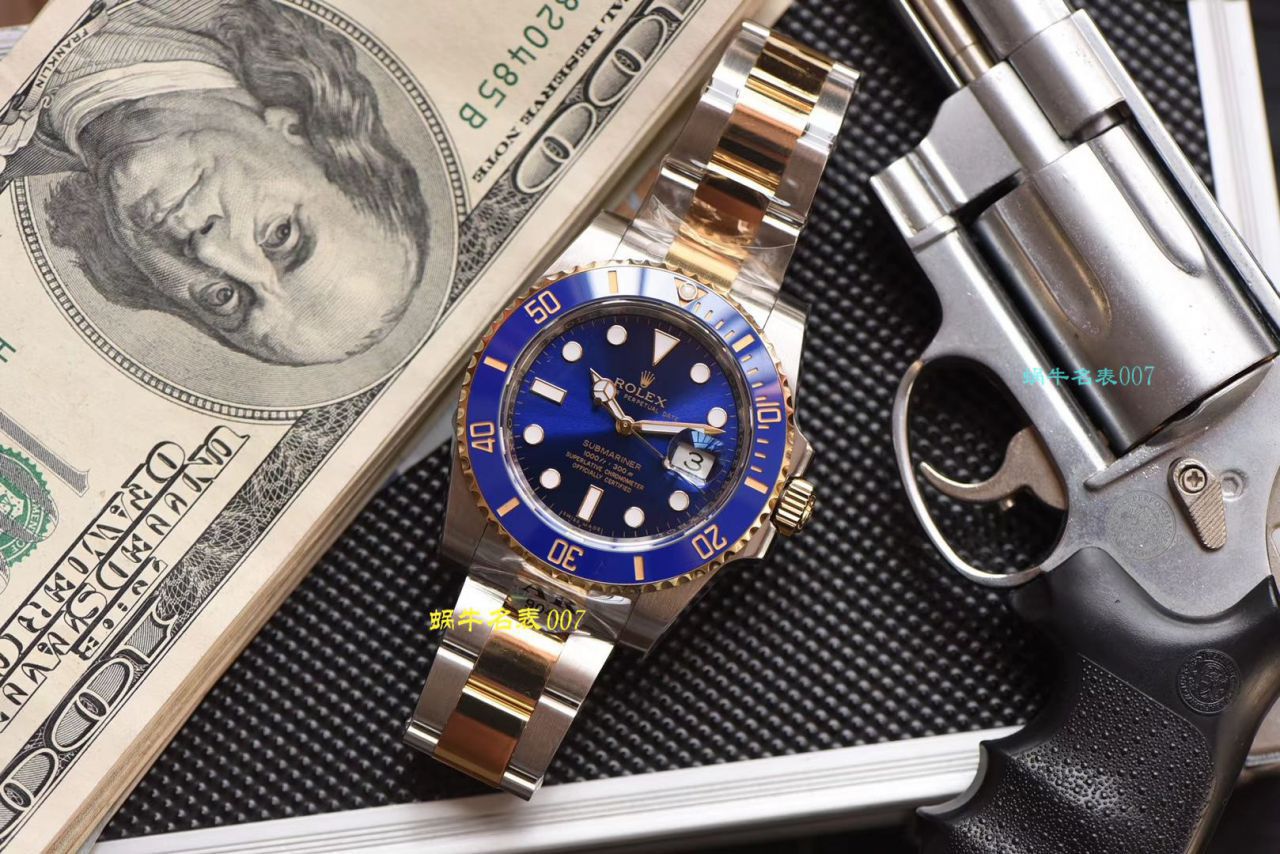 【AR Factory 官网超A高仿V3版本】 Rolex  Submariner 型系列116613LB-97203，116613-LN-97203间金蓝黑 wrist watch  / R258