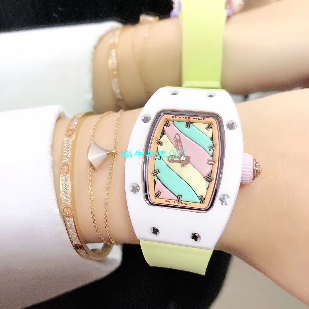  RICHARD MILLE 糖果棉花糖复刻女表！RM 07 bon bon系列最稀有的作品！ / RM-07