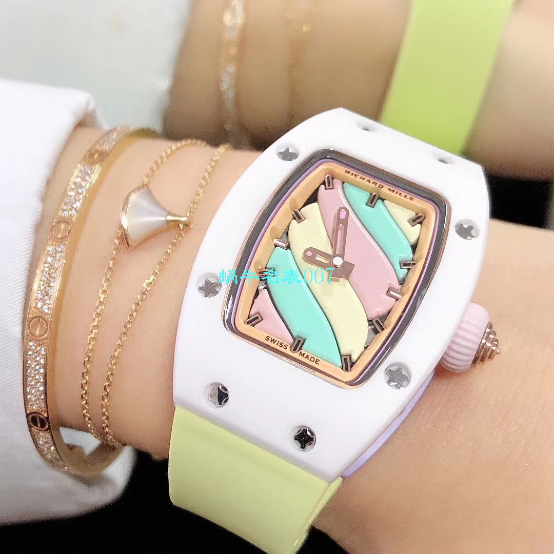  RICHARD MILLE 糖果棉花糖复刻女表！RM 07 bon bon系列最稀有的作品！ / RM-07