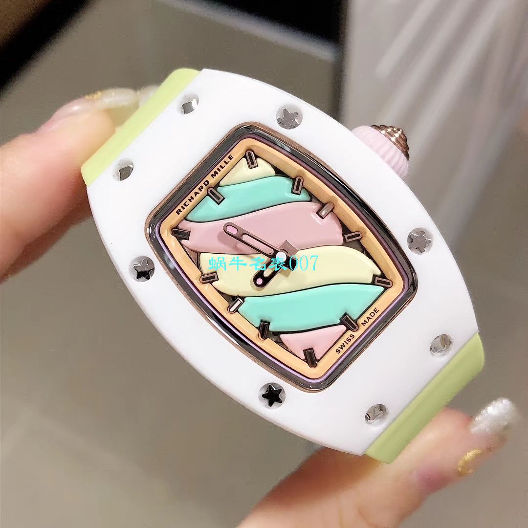  RICHARD MILLE 糖果棉花糖复刻女表！RM 07 bon bon系列最稀有的作品！ / RM-07
