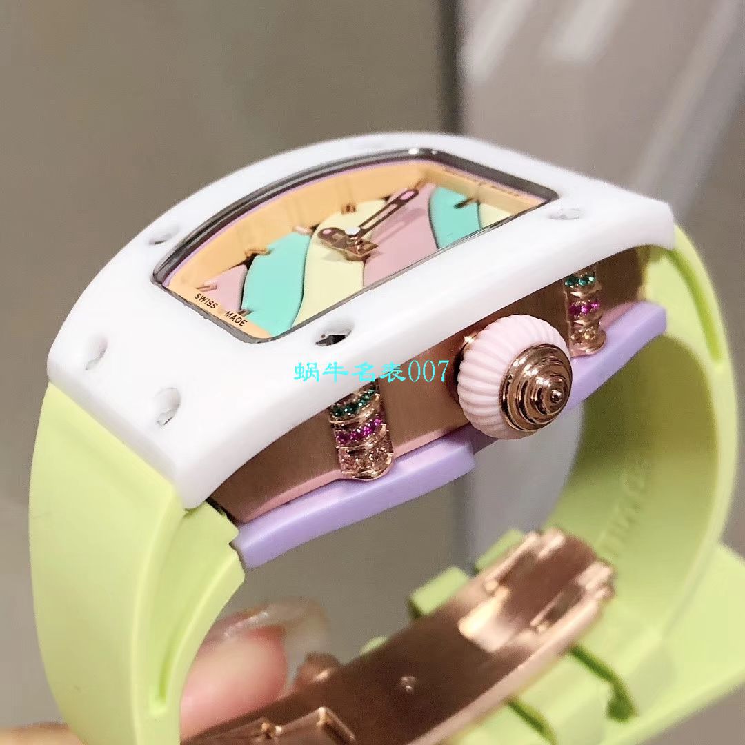  RICHARD MILLE 糖果棉花糖复刻女表！RM 07 bon bon系列最稀有的作品！ / RM-07