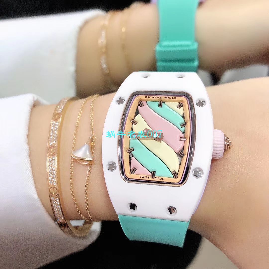  RICHARD MILLE 糖果棉花糖复刻女表！RM 07 bon bon系列最稀有的作品！ / RM-07
