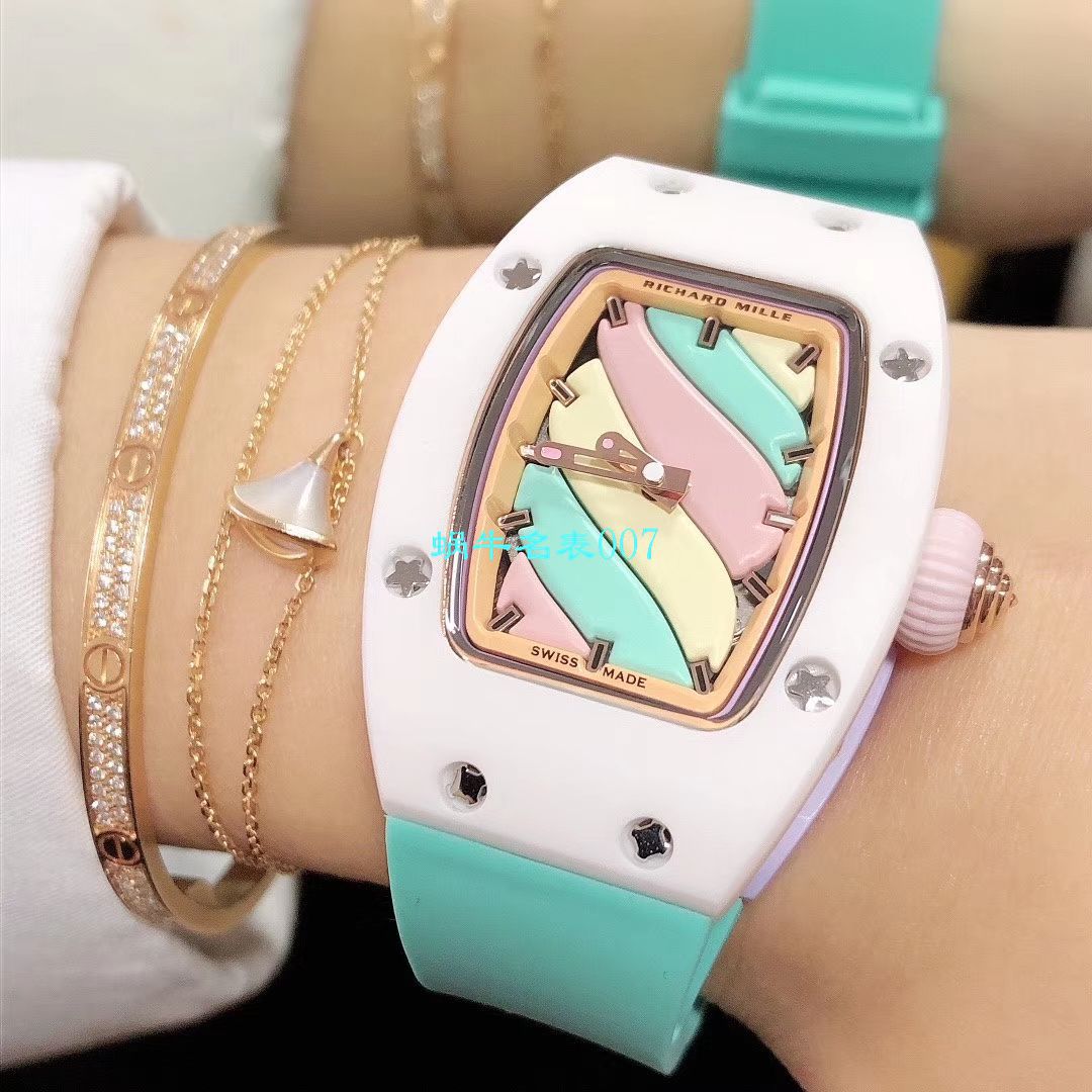  RICHARD MILLE 糖果棉花糖复刻女表！RM 07 bon bon系列最稀有的作品！ / RM-07