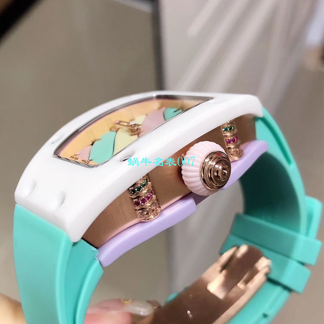  RICHARD MILLE 糖果棉花糖复刻女表！RM 07 bon bon系列最稀有的作品！ / RM-07