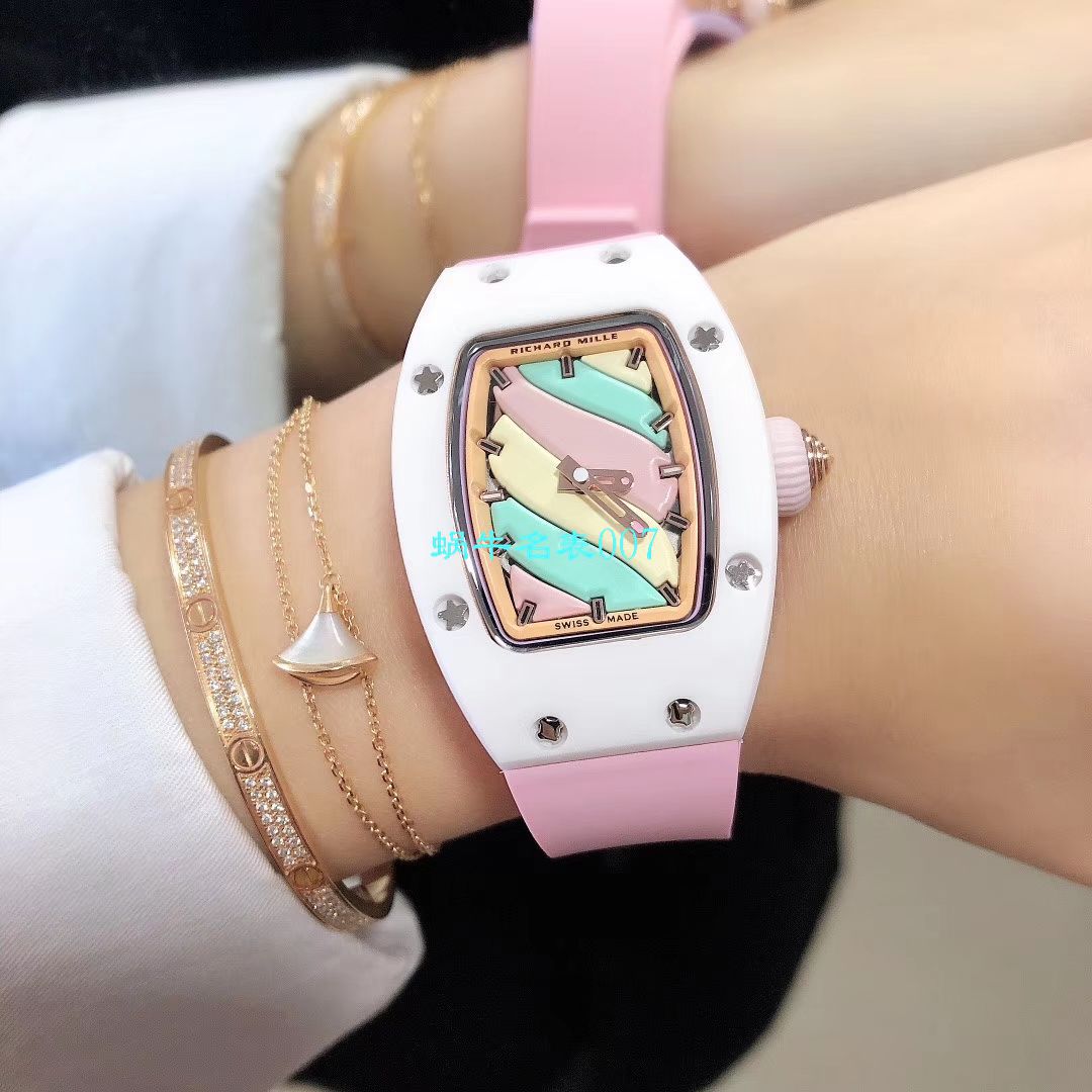 RICHARD MILLE 糖果棉花糖复刻女表！RM 07 bon bon系列最稀有的作品！ / RM-07