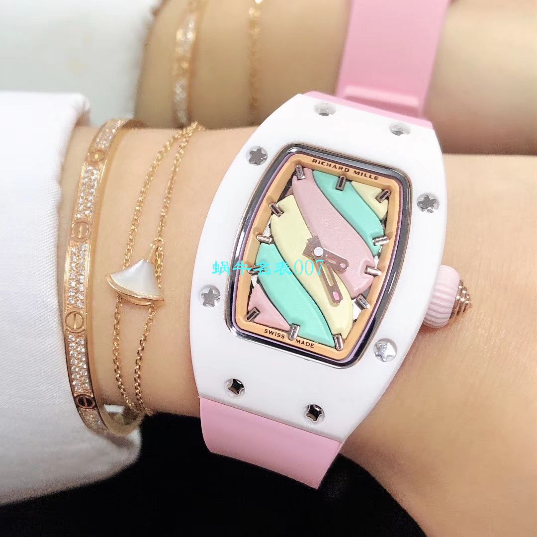  RICHARD MILLE 糖果棉花糖复刻女表！RM 07 bon bon系列最稀有的作品！ / RM-07
