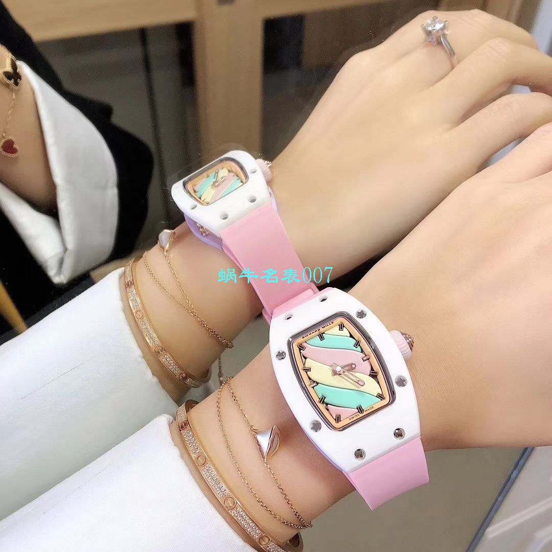  RICHARD MILLE 糖果棉花糖复刻女表！RM 07 bon bon系列最稀有的作品！ / RM-07