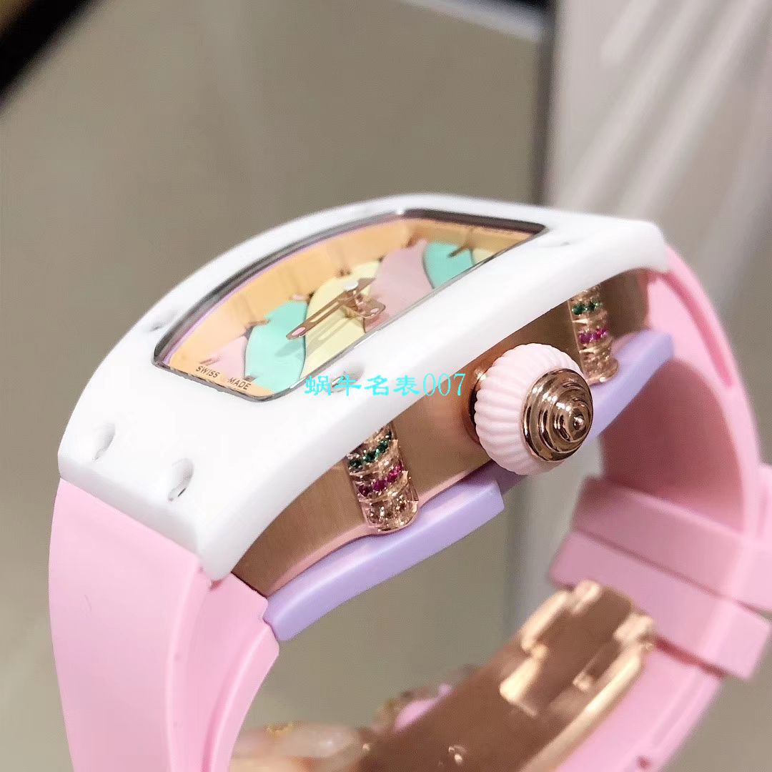  RICHARD MILLE 糖果棉花糖复刻女表！RM 07 bon bon系列最稀有的作品！ / RM-07