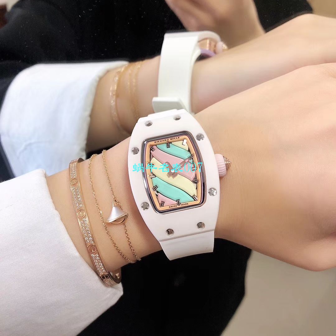  RICHARD MILLE 糖果棉花糖复刻女表！RM 07 bon bon系列最稀有的作品！ / RM-07