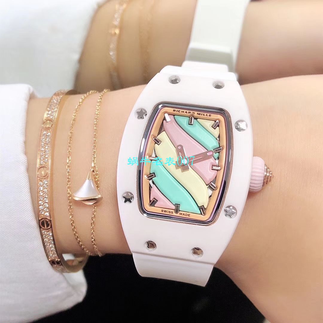 RICHARD MILLE 糖果棉花糖复刻女表！RM 07 bon bon系列最稀有的作品！ / RM-07