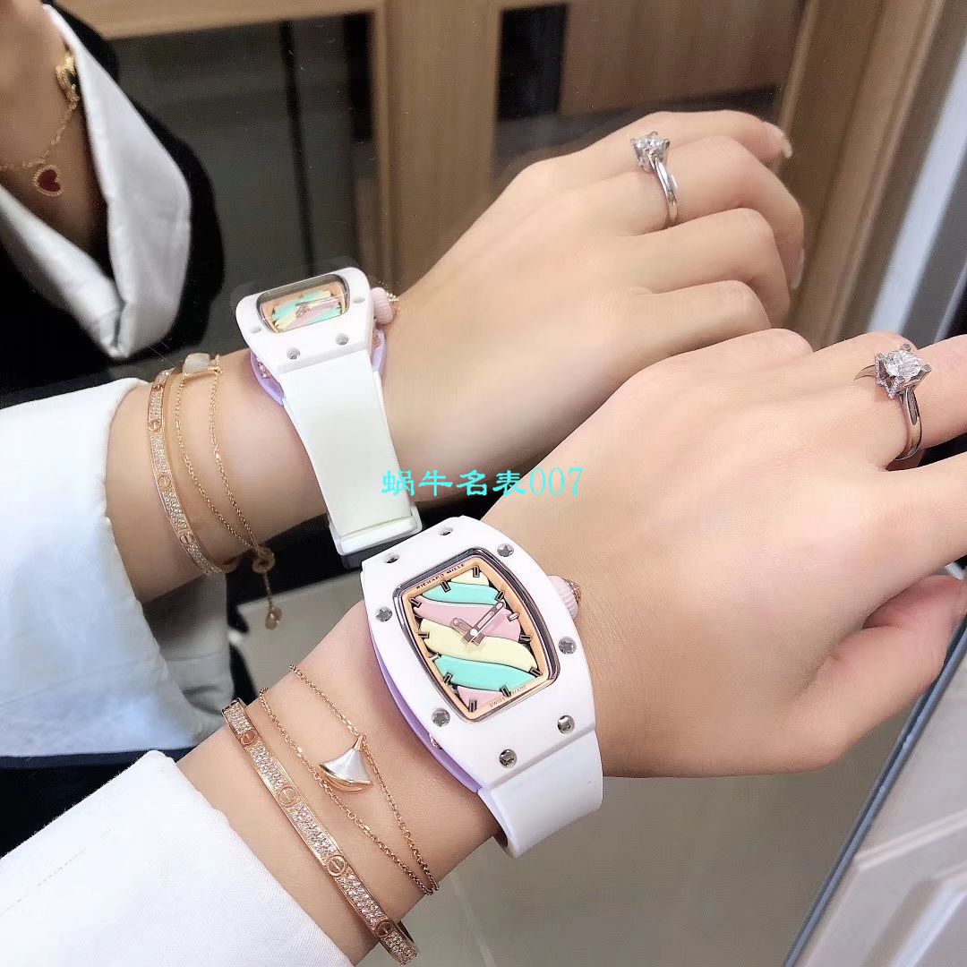  RICHARD MILLE 糖果棉花糖复刻女表！RM 07 bon bon系列最稀有的作品！ / RM-07
