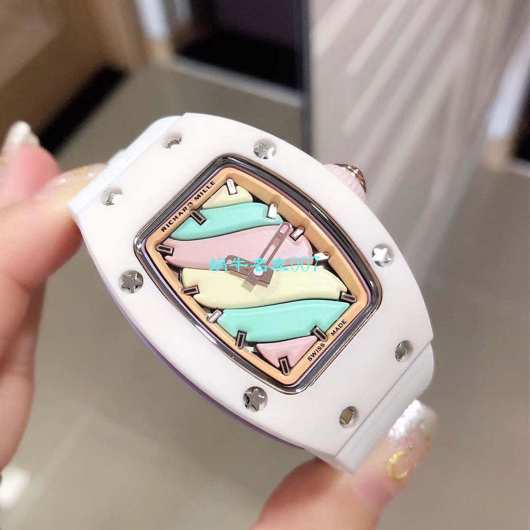  RICHARD MILLE 糖果棉花糖复刻女表！RM 07 bon bon系列最稀有的作品！ / RM-07