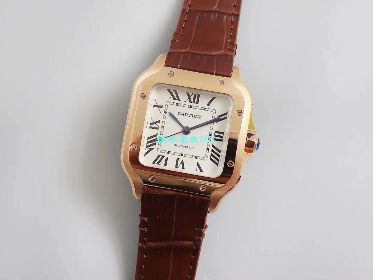 【V6 Factory 超A高仿手表】 Cartier   Santos 系列WGSA0012（中号） wrist watch  / K261